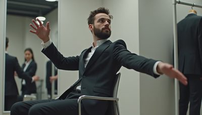 Never Buy a Suit Without Sitting Down in It First