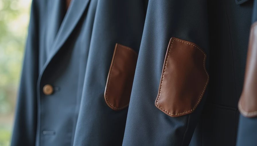 Well-maintained older sport coat showing lasting quality