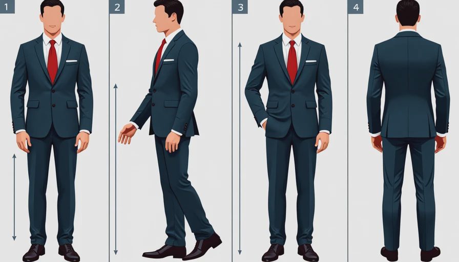 Visual guide to the four essential men's clothing fit checks