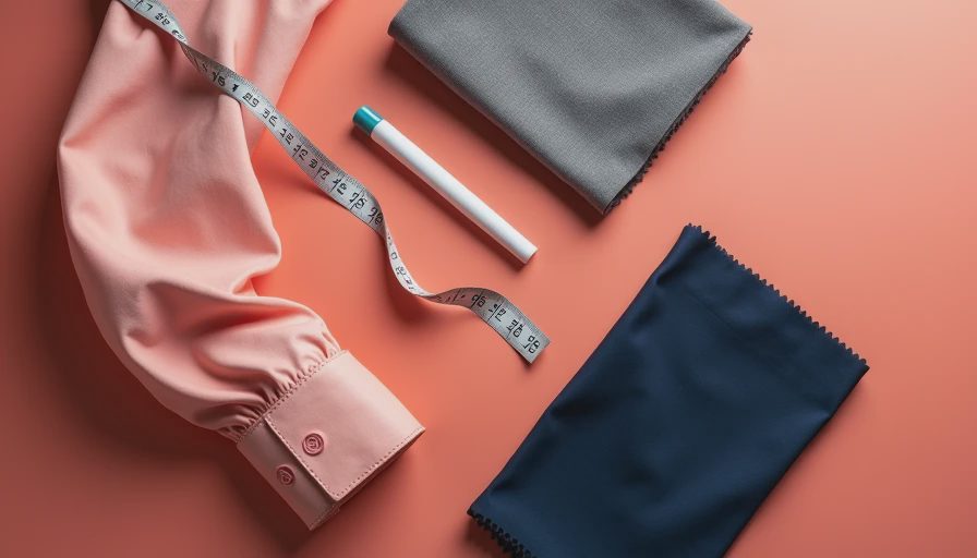 Visual context for how to measure sleeve length