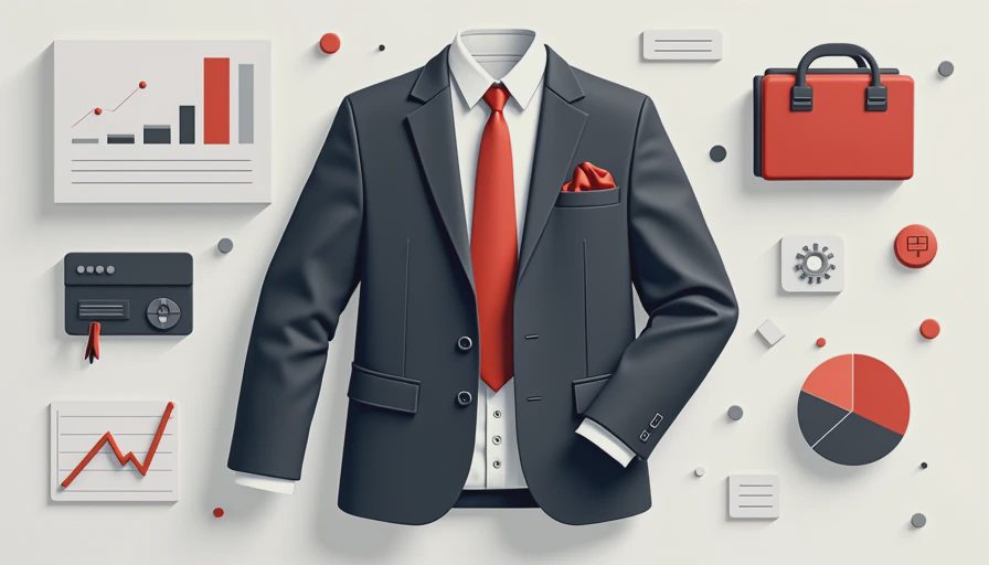 Visual context for formal attire for men