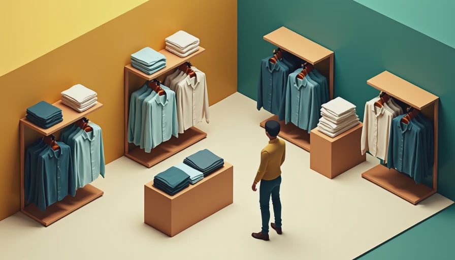 Visual context for mens cotton dress shirts