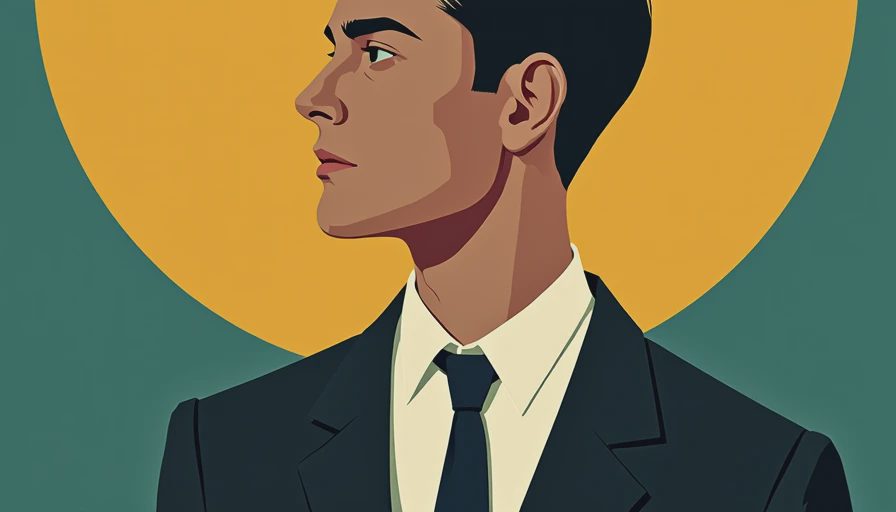 Visual context for black suit for guys