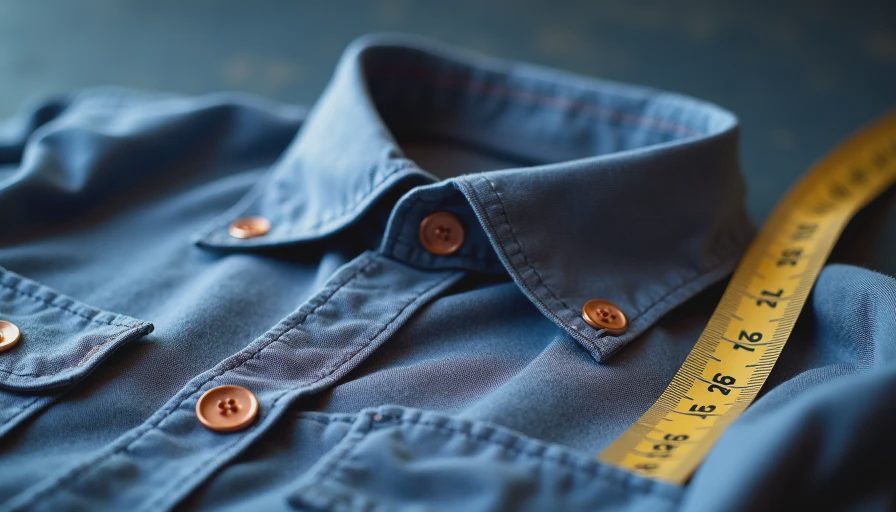 Illustration for madras shirt