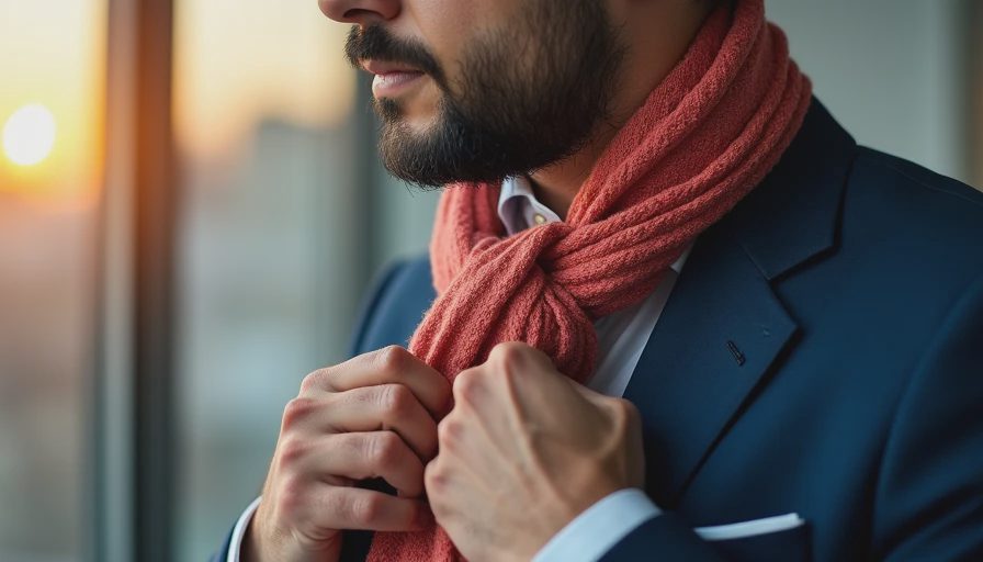 scarf with suit: A Practical Guide for Cold Weather
